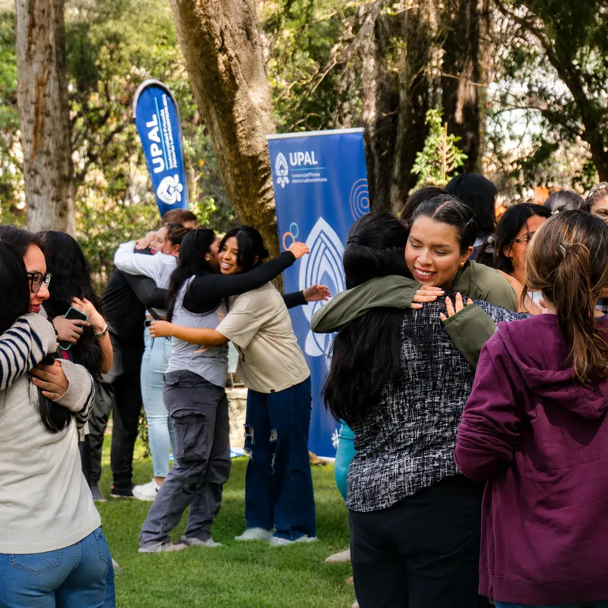 Taller en los jardines de la UPAL