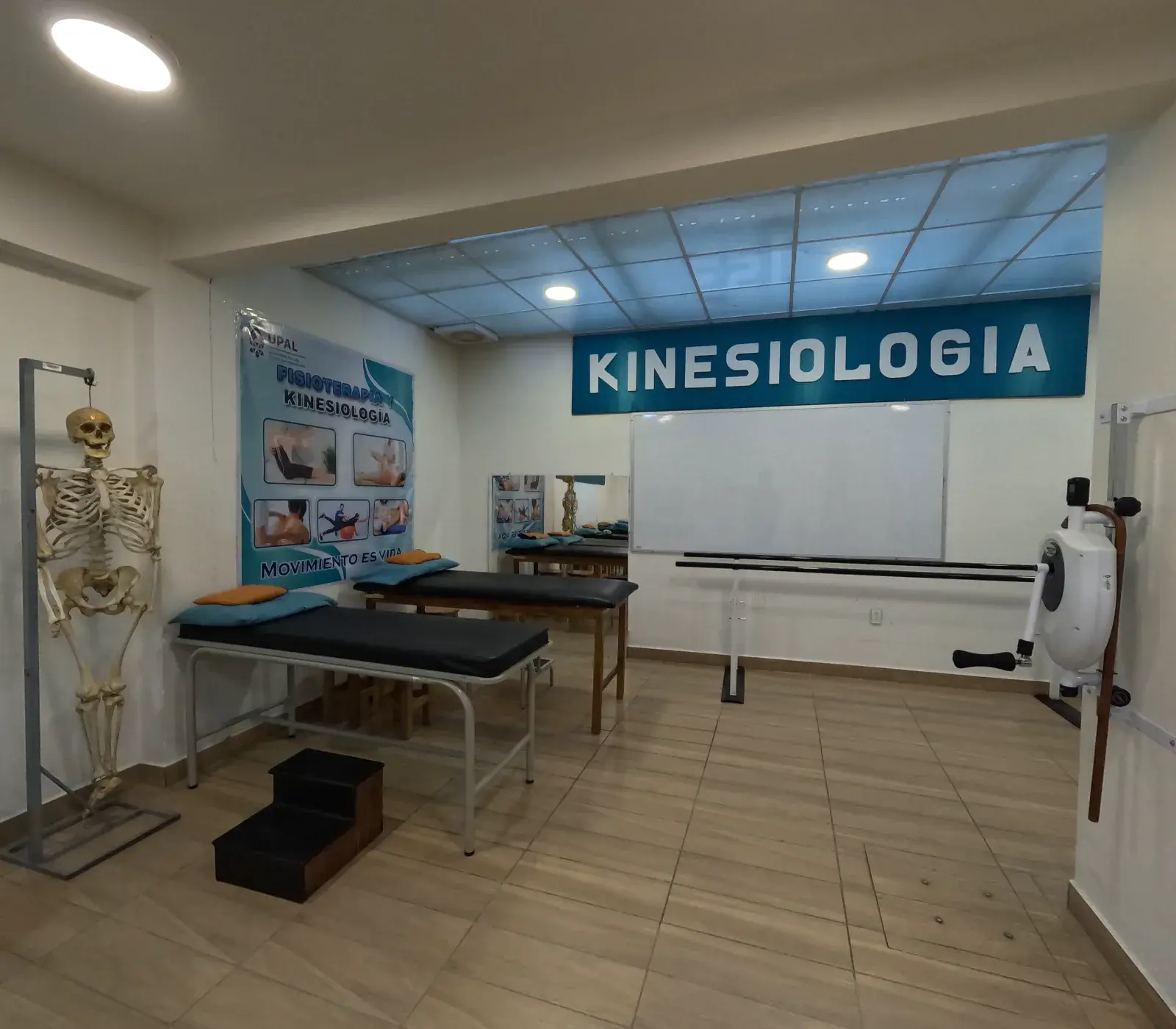 Laboratorio de Fisioterapia y Kinesiología del Campus Soria Galvarro